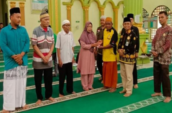 Baznas Kampar Distribusikan Zakat Rp.1,09  Milyar.