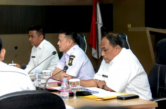 Pemkab Kampar Lakukan Rapat Persiapan Penyusunan Laporan Kinerja Pj Bupati Kampar.
