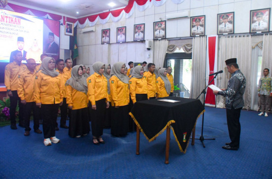 Forum Puspa Resmi di Lantik, Pj Sekda Kampar Ahmad Yuzar Tekankan Pentingnya Kolaborasi dengan Pemerintah Kabupaten Kampar dan Komponen Masyarakat. 