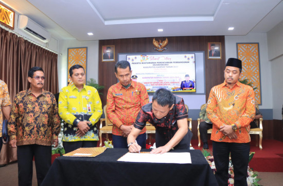 Bappeda Kampar Gelar Musrenbang RPJPD Kabupaten Kampar 2025-2045. 
