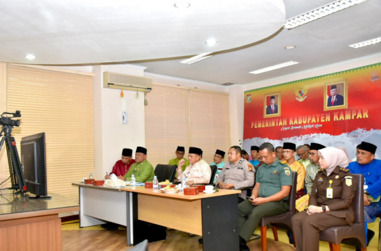 Pj Bupati Kampar ikuti Rakor Infalasi Dengan Kemendagri. Hambali :  “Inflasi Kampar Saat ini 0,56 %”