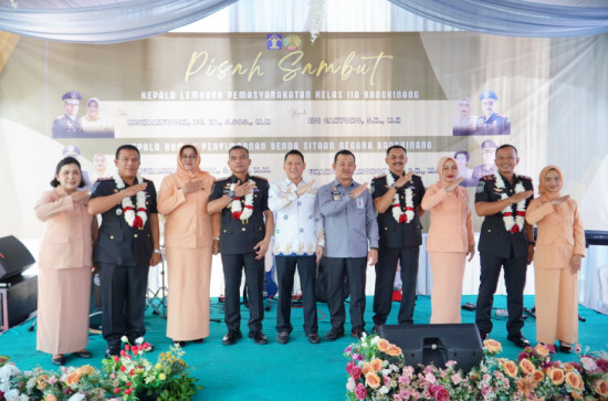 Pisah Sambut Kalapas Kelas II A Bangkinang, Pj Bupati Kampar ; Tingkatkan Terus Pelayanan terhadap Warga Binaan Lapas. 