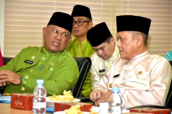 Pj Bupati Kampar ikuti Rakor Infalasi Dengan Kemendagri.