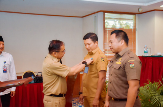 Asisten III Bidang Administrasi Umum Setda Kampar Buka Bimtek SPIP dan Manajemen Resiko Dilingkungan Pemkab Kampar