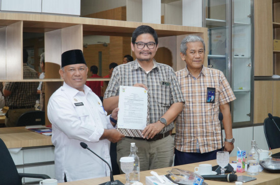 Pemkab Kampar Lakukan Rapat Pembahasan Berita Acara Kesepakatan Bersama PT. PLN .