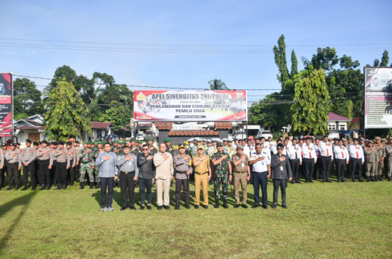 Ikuti Apel Sinegritas TNI/Polri Dalam Rangka Pengamanan dan Cooling System Pemilu 2024. Hambali, SE, MH ; Sinergitas Seluruh Elemen dan Komponen Masyarakat Penentu Pemilu Yang Aman, Damai dan Lancar. 