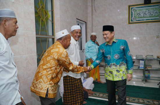 Sambut Ramadhan Masyarakat Salo Timur Silahturahmi dengan Pj Bupati Kampar.