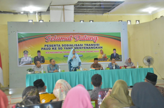 Bunda Paud Kabupaten Kampar Tekankan Agar Sekolah Berikan Rasa Nyaman dan Menyenangkan Pada Peserta Didik