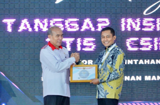 Tingkatkan Keamanan Siber Daerah, Pemkab Kampar Ikuti Launching  Computer Security Incident Response Team (CSIRT) Tahap IV di Kantor BSSN RI. 