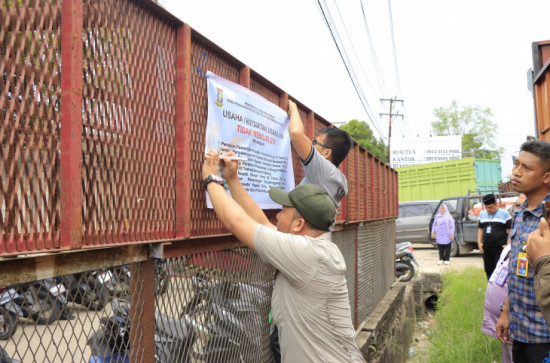 Pemda Kampar Beri Peringatan Keras Terhadap PT. Riau Perkasa Steel Lengkapi Izin PBG Untuk Seluruh Bangunan Usaha
