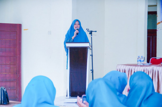 Pj. Ketua TP PKK Kab. Kampar Laksanakan Monitoring Dan Evaluasi Program PKK Di Kecamatan Gunung Sahilan.