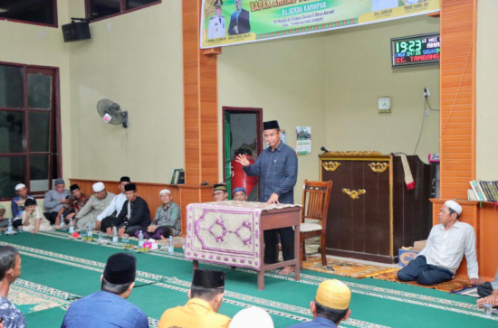 Pj Sekda Kampar Berharap Objek Wisata Danau Bokuok Akan Dapat Lebih Memajukan Desa Aur Sati Kedepan