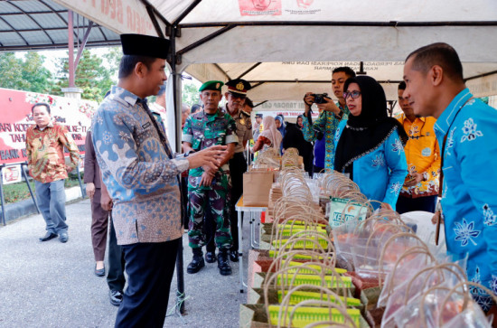 Sempena Peringatan Hari Koperasi ke-77 Tampilkan UMKM Kampar, Ahmad Yuzar ; Koperasi Sebagai Penggerak Kemajuan UMKM Kampar 
