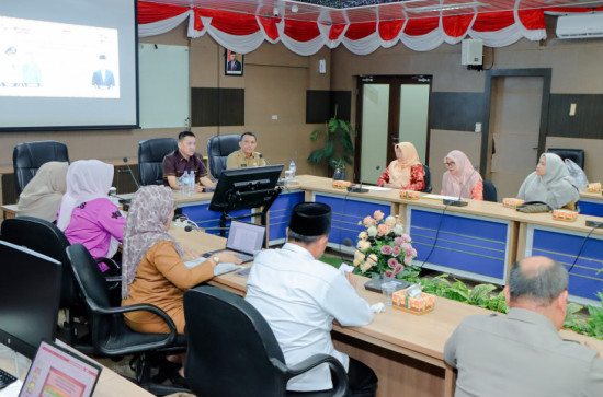 Pj. Bupati Kampar Buka Rakor Persiapan Penilaian Kinerja TPPS 2023