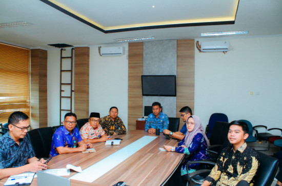 Guna Persiapan Penetapan Peta LSD, Pemkab Kampar Ikuti Zoom Meeting Rakor Se-Kabupaten/Kota Provinsi Riau 