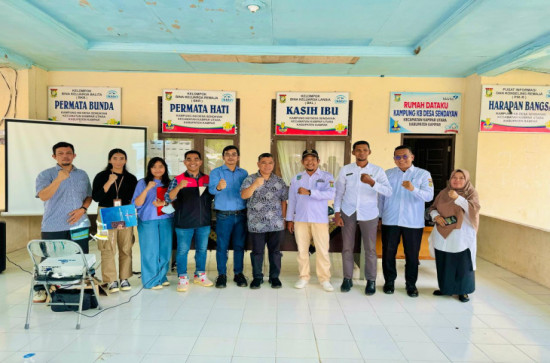 Tingkatkan Pelayanan Komunikasi Desa, Diskominfo Kampar Dampingi Optimalisasi Site Eksisting Kominfo RI Dan Pihak Perusahan Telekomunikasi.