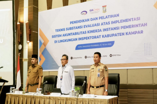 Tingkatkan Kompetensi, Pemkab Kampar Gelar Pelatihan dan Implementasi SAKIP. 