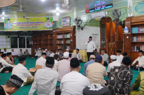 Pj Sekda Kampar  Lepas Safari Ramadhan pemkab Kampar
