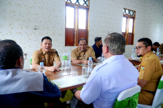 Terima Kepala BWS Sumatera III , Hambali, Terimakasih , Kampar Siap Bersinergi Dalam Pembangunan di Kampar. 