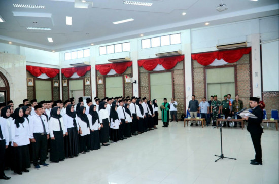 Sebanyak 105 Orang PPK Se-Kabupaten Kampar  Resmi Dilantik 