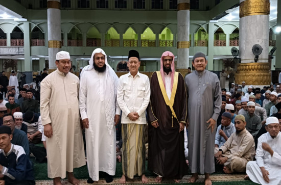 Dimalam Hari Kemerdekaan, Pj Bupati Kampar Hambali Sambut Kedatangan Kementerian Islam, Dakwah dan Bimbingan Arab Saudi.