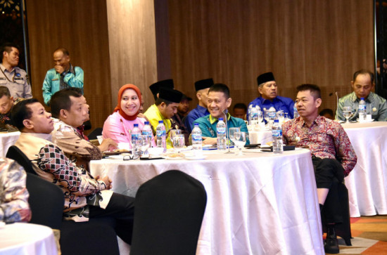 Walaupun Sudah Di Atas Rata-Rata Nasional, Pemda Kampar Targetkan MCP 2024 Sebesar 98,64%