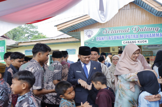 Anjang Sana Ke Panti Asuhan Kuok sempena HUT RI ke-79 , Hambali : Nikmat Kemerdekaan Ini Dapat Dirasakan oleh Semua Orang.  