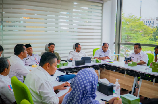 Pemkab Kampar Ikuti Rakor Pelamparan Resorvoir Blok Bentu Bersama dengan LAPI UIR dan PT Riau Petroleum. 