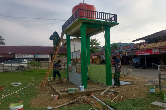 Usaha Tim Satgas TMMD Dekatkan Masyarakat pada Sumber Air Bersih