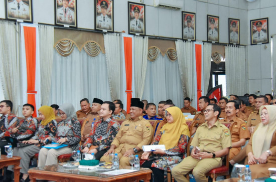Entry Briefing BPK, Pj Sekda Kampar Pinta OPD Memenuhi Data/Dokumentasi Dengan Benar.