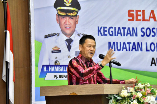 Pertama di Riau, Pj Bupati Kampar Hambali Resmi Launching Buku Kurikulum Muatan Lokal Kampar. 