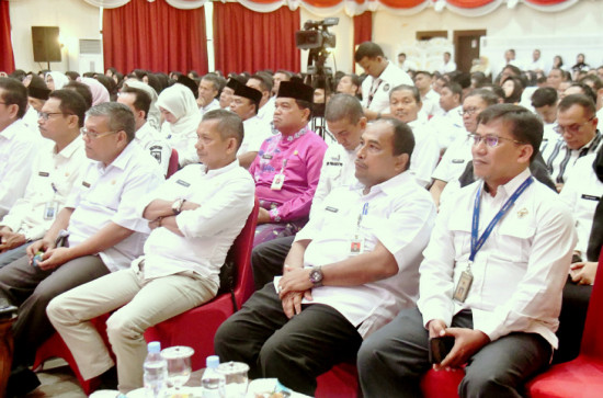 Asisten II Suhermi Hadiri Mou Penerimaan Peserta Didik Baru (PPDB) online SMA/SMK