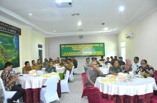 TMMD ke-121 di Desa Tajung Belit Selatan, akan Gelar Berbagai Penyuluhan dan Pembanguna Fisik.