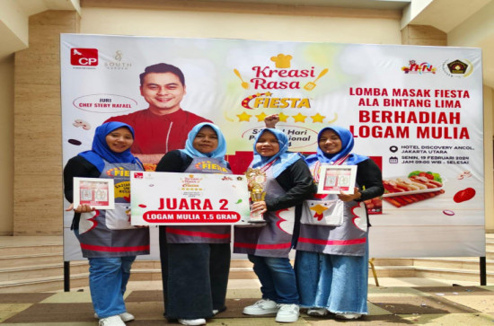 Peringatan HPN, IKWI Kampar Riau Raih Juara 2 Lomba Masak Tingkat Nasional. 