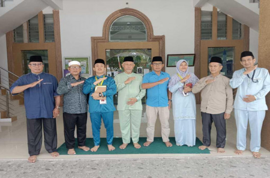 Ketua LPTQ Kampar Saksikan Langsung Penampilan Cabang 5 Juz dan Tilawah