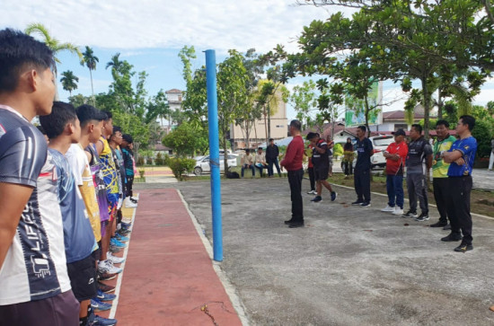 Sebanyak 115 Atlet Bola Voli Yunior Kampar Ikuti Seleksi POPDA Riu 2024