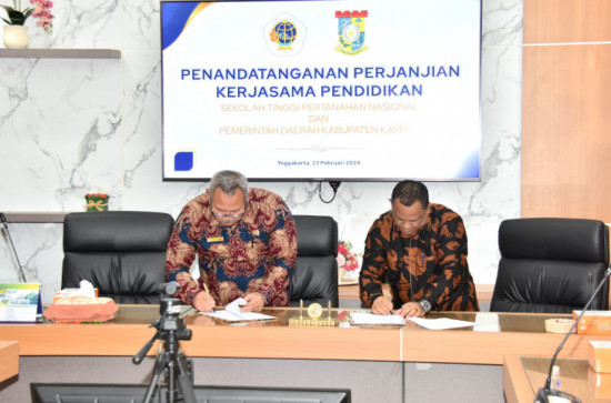 Pemkab Kampar Tandatangani MoU bersama STPN Jogyakarta, Yusri : “Selain untuk peningkatan SDM Aparatur di pertanahan juga percepatan peningkatan PAD.”