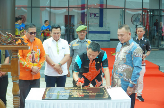 Pj. Bupati Kampar Resmikan Kawasan Industri Peputra Kampar (KIPK). 