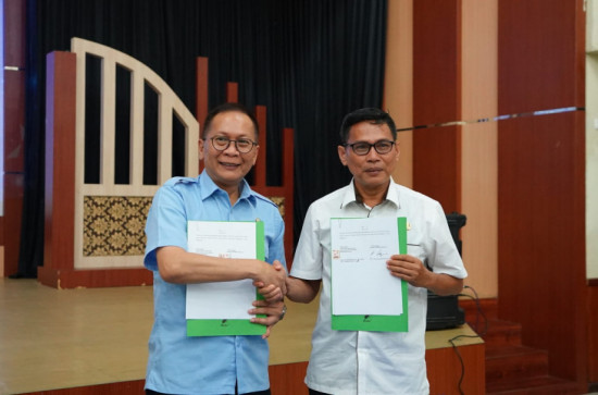 Diseminasi Informasi Pembangunan dan Promosi Potensi Daerah, Diskominfo dan Persandian Kampar Tandatangani MoU dengan RRI Pekanbaru.