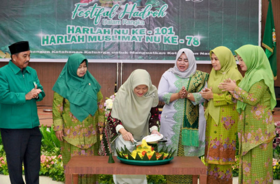 Pj. Ketua PKK Kab. Kampar Buka Secara Resmi Festival Hadroh Se Provinsi Riau, 
