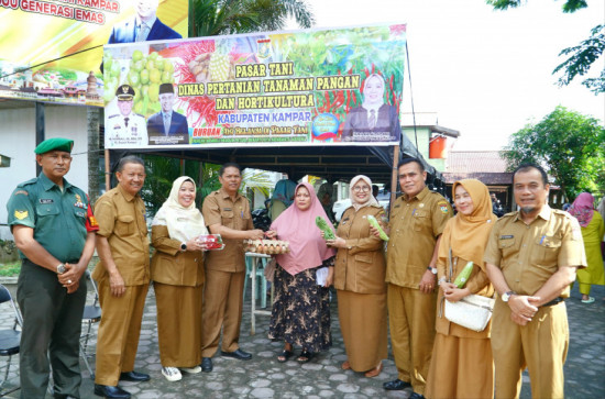 Terus Tekan Inflasi, Pemda Kampar Kembali Gelar Pangan Murah Dibeberapa Desa