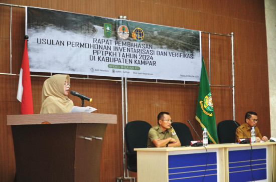 Rakor Inventarisasi dan verifikasi PPTPKH, Pj Sekda Ramlah ; Berikan Data yang Valid