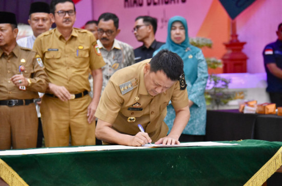 Pj Gubernur Riau Apresiasi Pencapaian Stunting Kabupaten Kampar Turun Menjadi 7,60%.