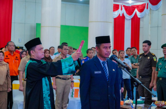 Usai Dilantik Pj Bupati Kampar sebagai Pj Sekda Kampar, Ini Kata Ahmad Yuzar.