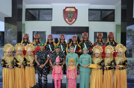 Danrem 031/WB Sugiyono Lakukan Kunjungan Perdana ke Yonif 132/BS Salo. 