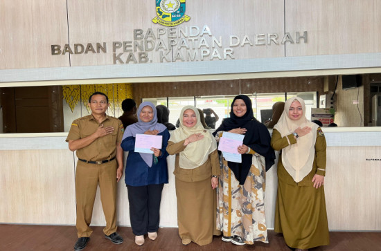 Pemkab Kampar lakukan evaluasi penyesuaian nilai PBB-P2, Bupati Kampar berikan Stimulus kepada Masyarakat.