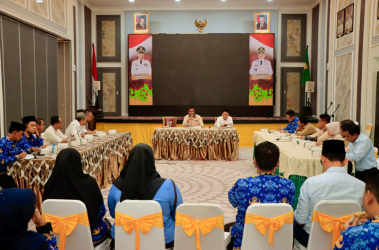 Bupati Kampar Ahmad Yuzar Pimpin Rapat Persiapan Hari Raya Idul Adha 1446 H / 2025 M