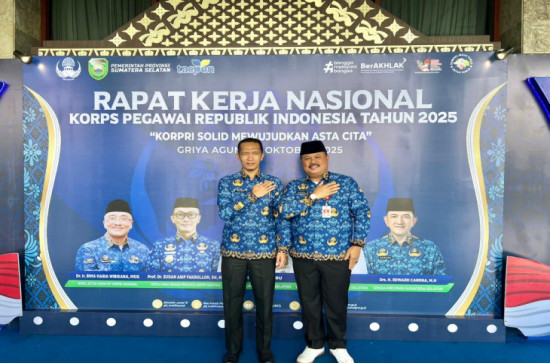 Ketua Korpri Kampar Hadiri Rakernas Korpri 2025 di Palembang, Wujudkan Sinergi ASN Dukung Asta Cita Presiden