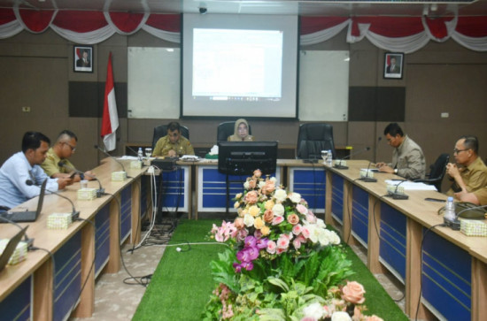 Pimpin Rapat Evaluasi Capaian MCP Tahun 2024, Pj Sekda Kampar, Segera Penuhi Indikator Untuk Mencapai Target yang Sudah di Tetapkan. 