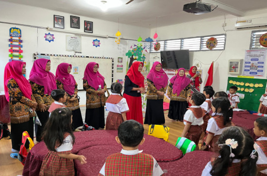 Ditetapkan Sebagai TK Percontohan, TK Telkom Padang terima Kunjungan DPC PP-PAUD Kabupaten Kampar